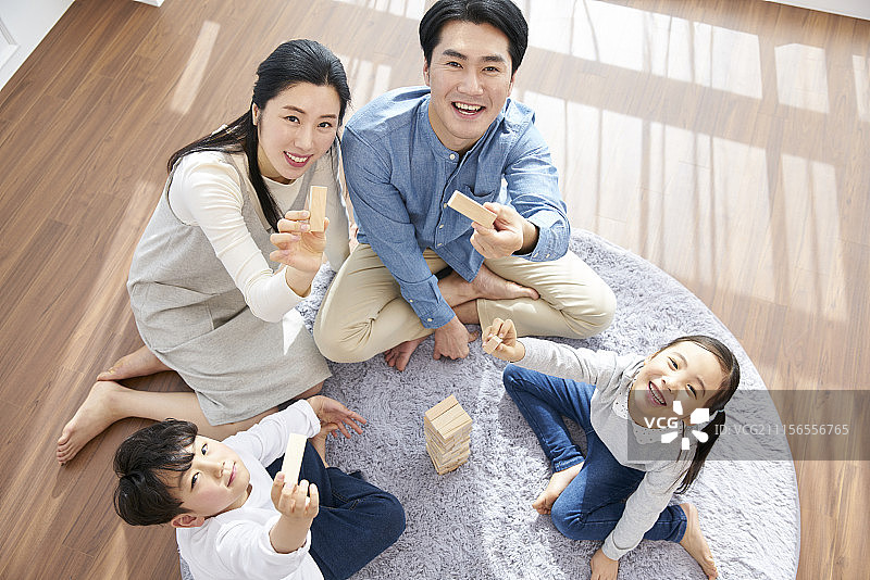 家庭、生活方式、家庭,韩国人图片素材