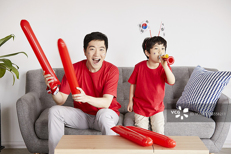 生根，家庭，父亲，儿子，韩国人图片素材