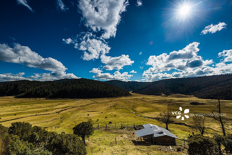 香格里拉图片素材
