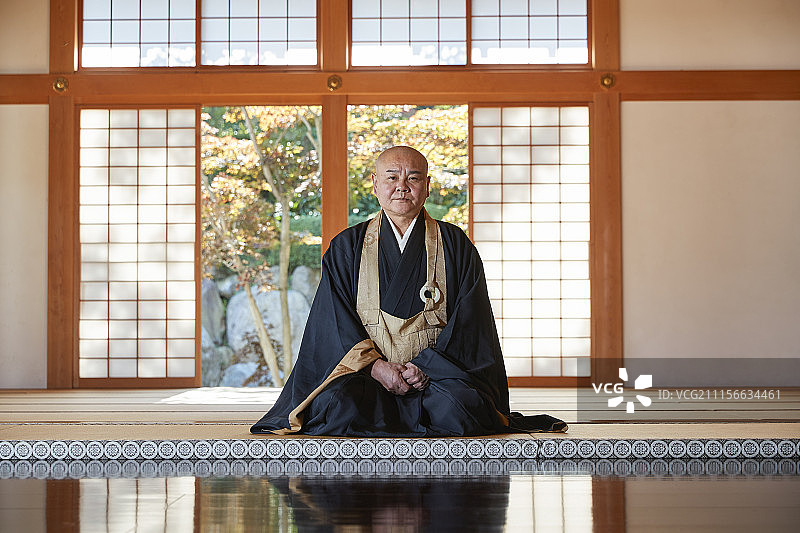 日本牧师图片素材