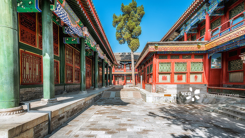 北京恭王府景区图片素材