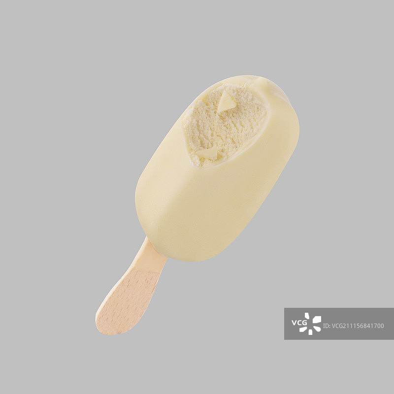 迷你白巧克力冰棒图片素材