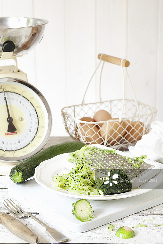 复古风格的西葫芦丝图片素材