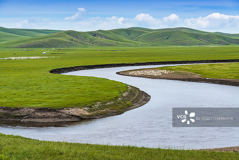 呼伦贝尔莫尔格勒河图片素材