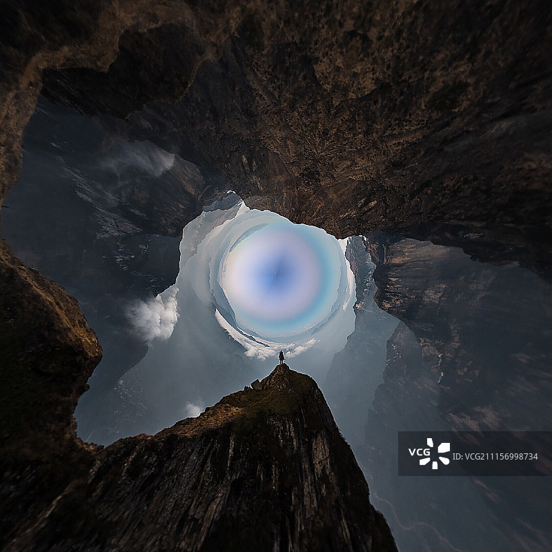 云南邵通创意构思风景图图片素材