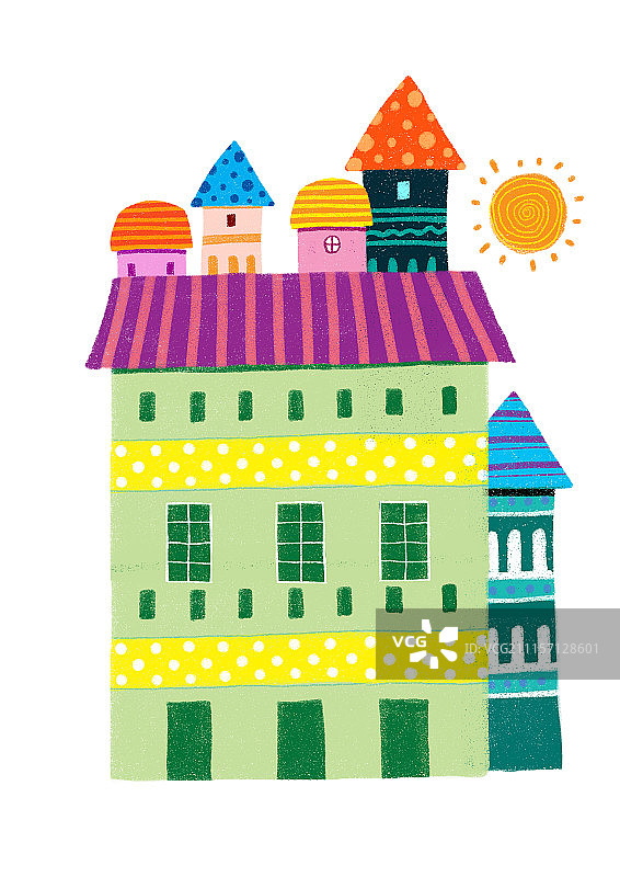 背景分离元素共3000多幅-房子图片素材