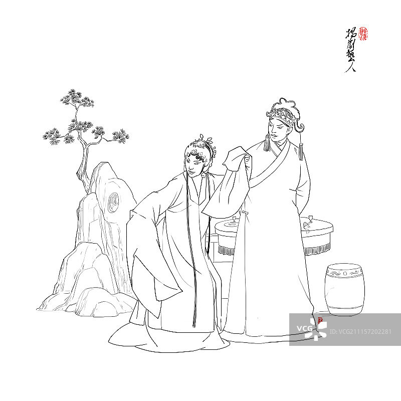 扬州老行当-扬剧图片素材