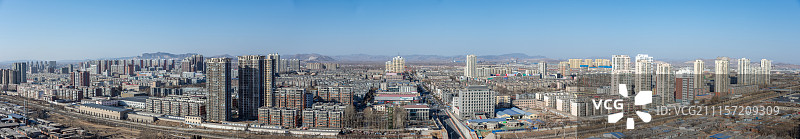 唐山市丰润区全景图片素材