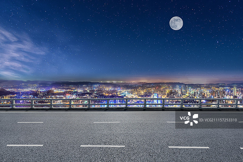 城市道路图片素材