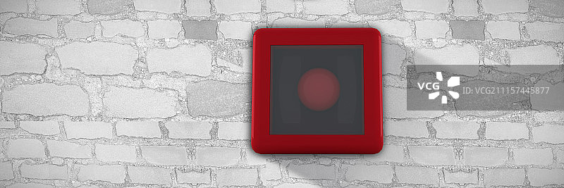 火灾警报铃的合成图像图片素材