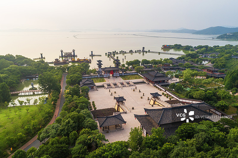 无锡三国城景观图片素材