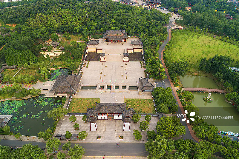 无锡三国城景观图片素材