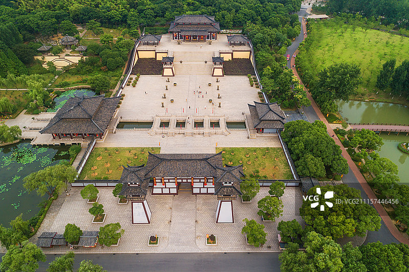 无锡三国城景观图片素材