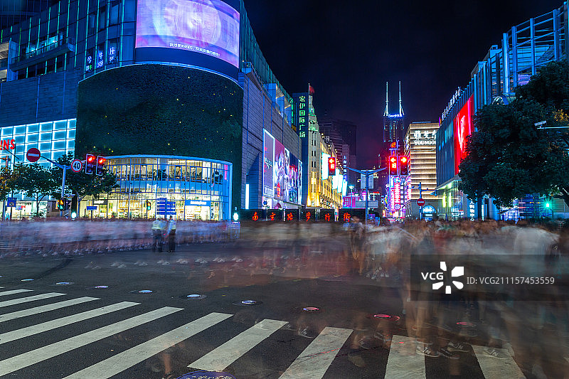南京路步行街图片素材