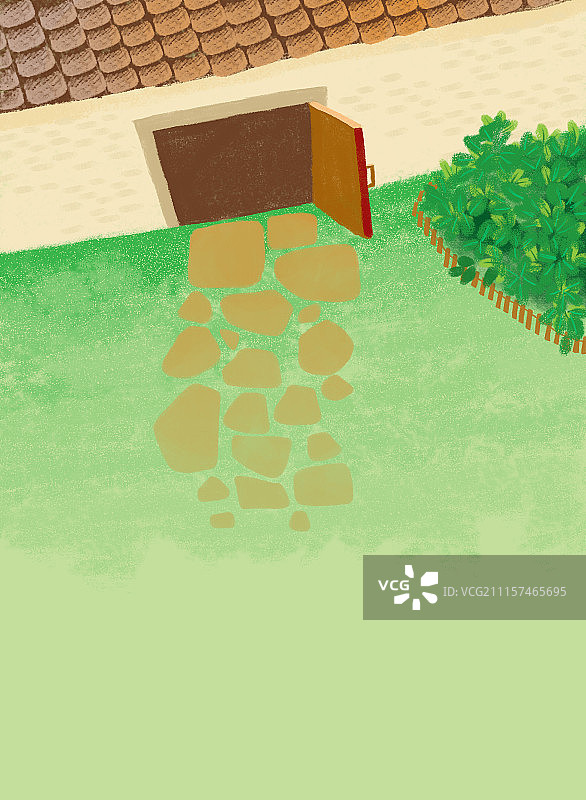 唯美背景元素组图共3000多幅-院子图片素材