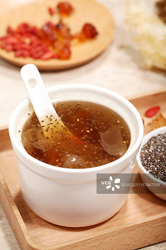 银耳羹图片素材