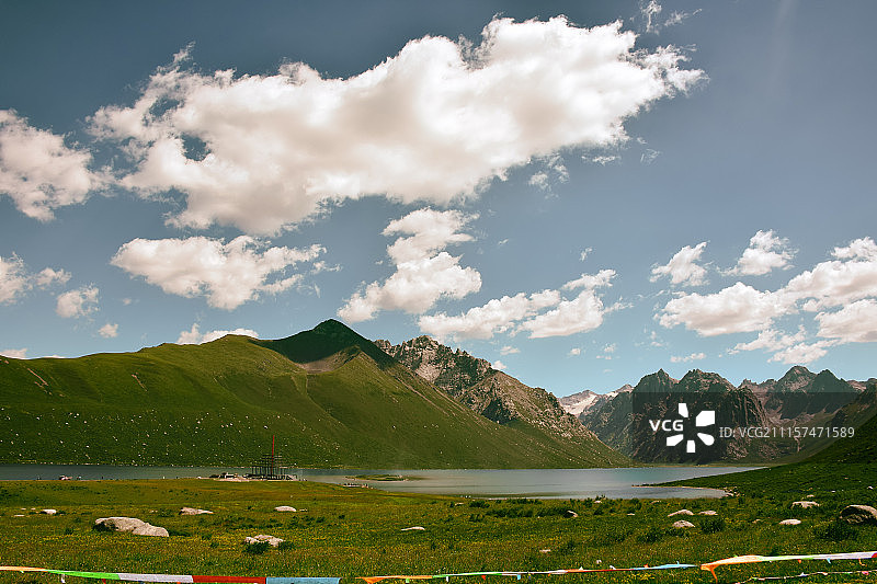 年宝玉则仙女湖图片素材