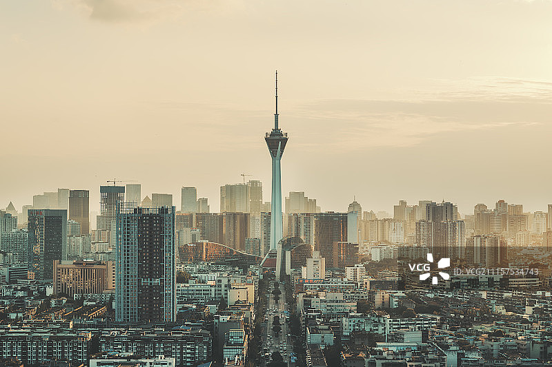 锦绣天府熊猫塔图片素材