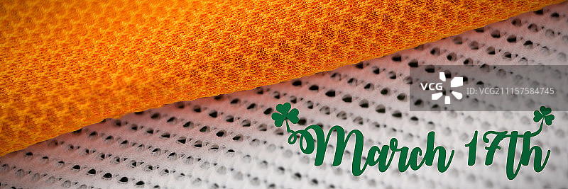 圣帕特里克节问候图片素材