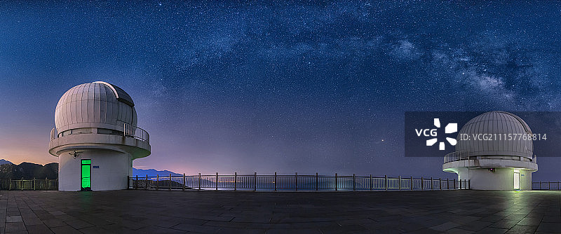 深圳天文台银河图片素材