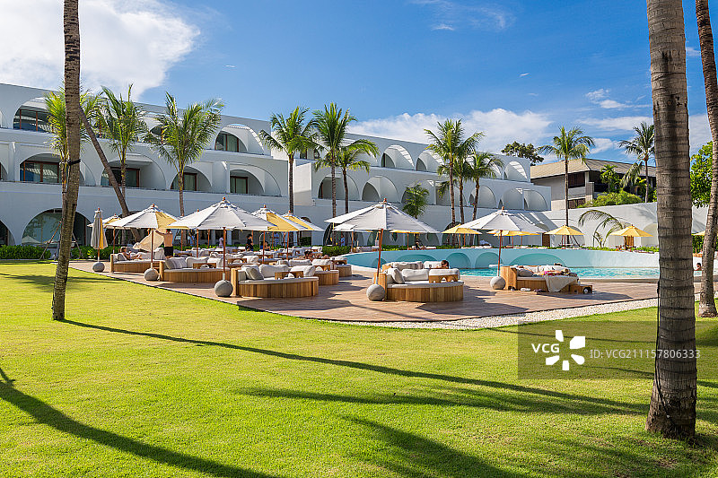 泰国苏梅岛度假酒店图片素材