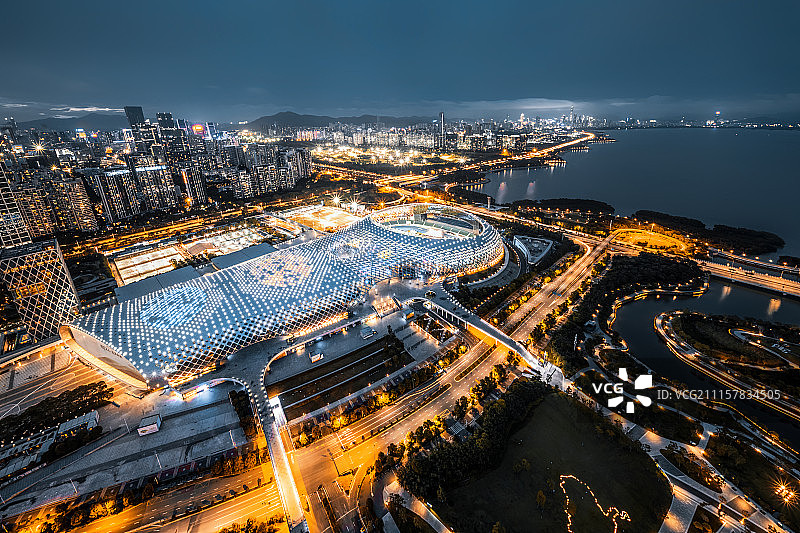 深圳春茧体育馆图片素材