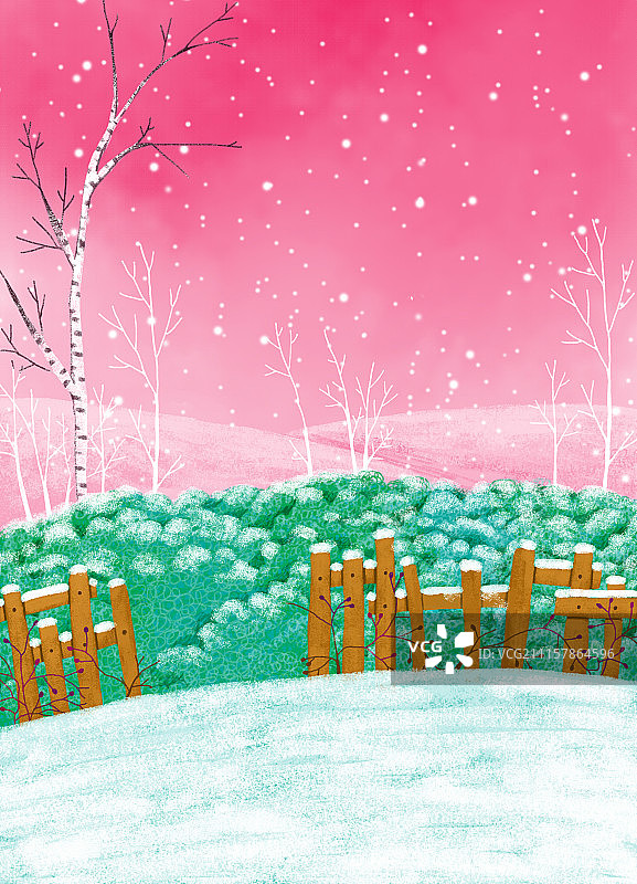 唯美背景元素组图共3000多幅-冬季图片素材