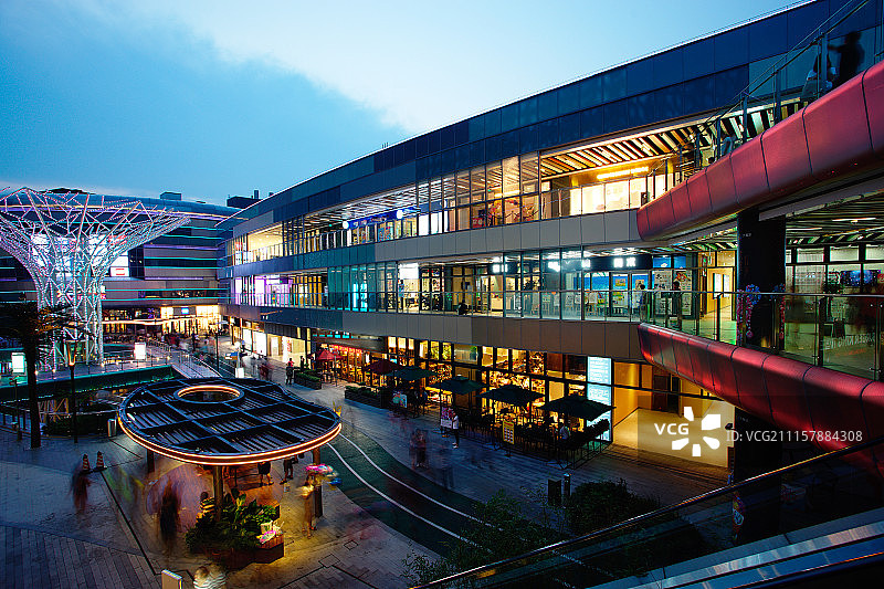 上海静安大融城图片素材