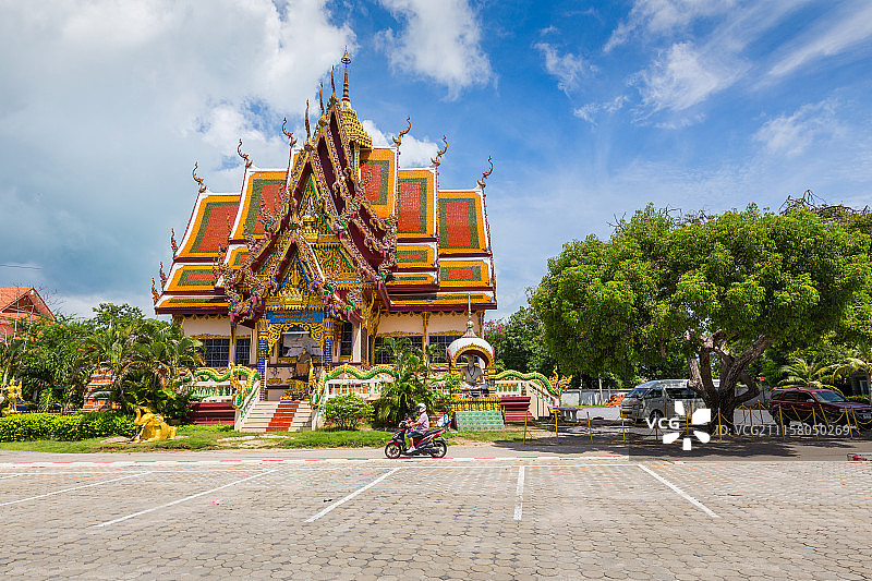 泰国苏梅岛千手观音庙图片素材