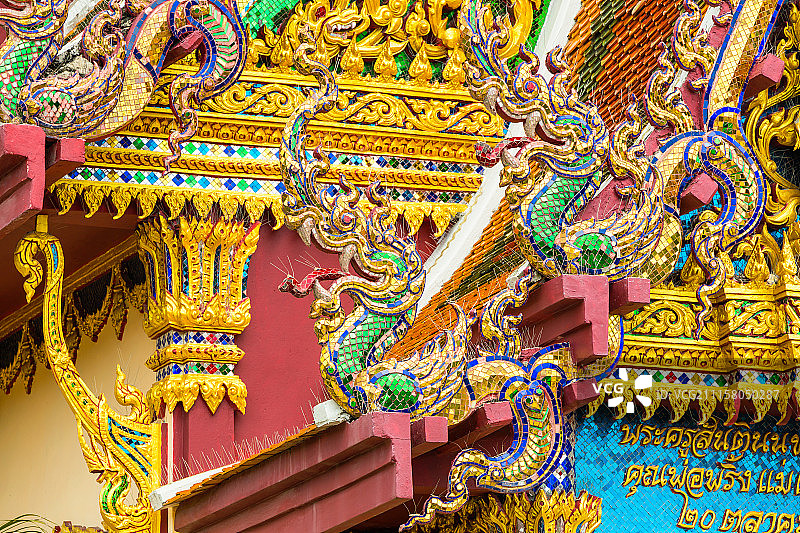 泰国苏梅岛千手观音庙建筑图片素材