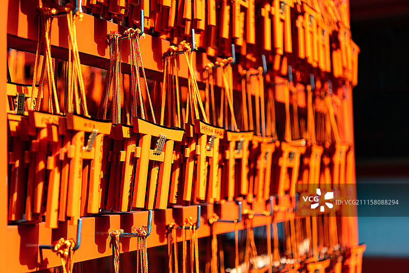 日本京都伏见稻荷千本鸟居高清图图片素材