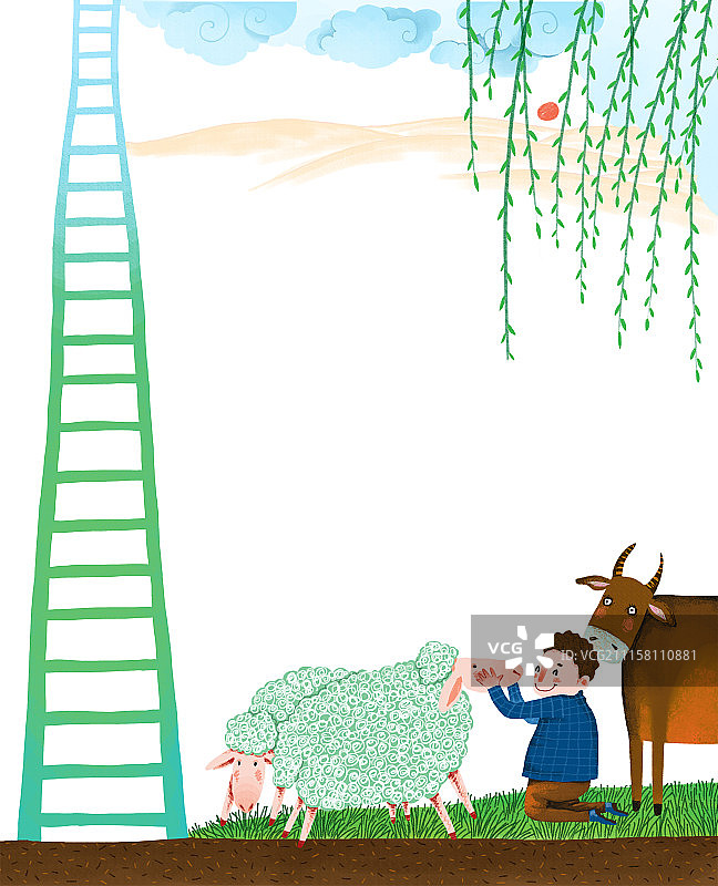 青春时尚唯美人物组图共3000幅-云梯下的放牧人图片素材