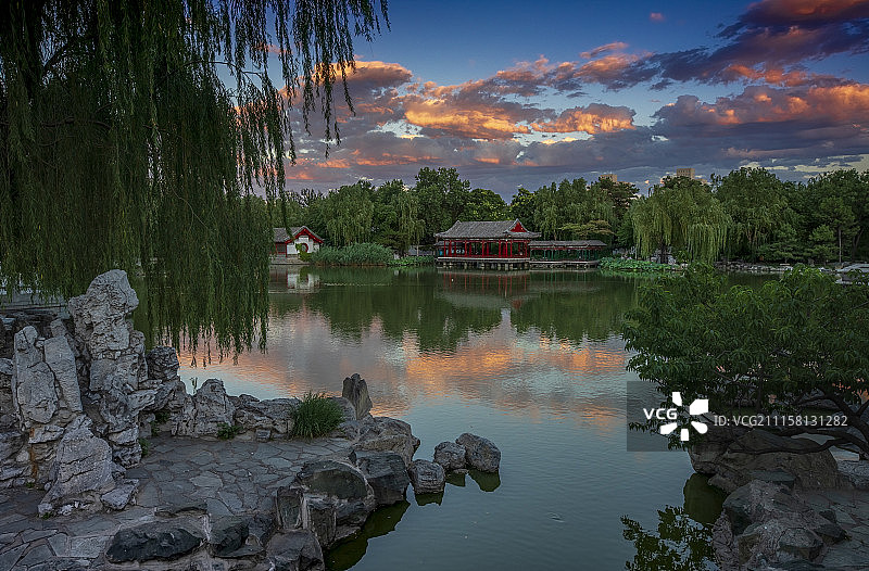 北京大观园图片素材