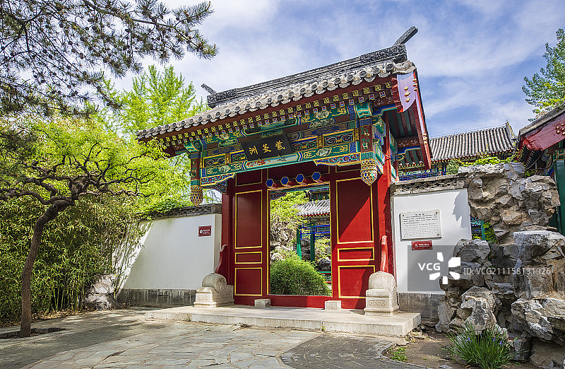 北京大观园图片素材