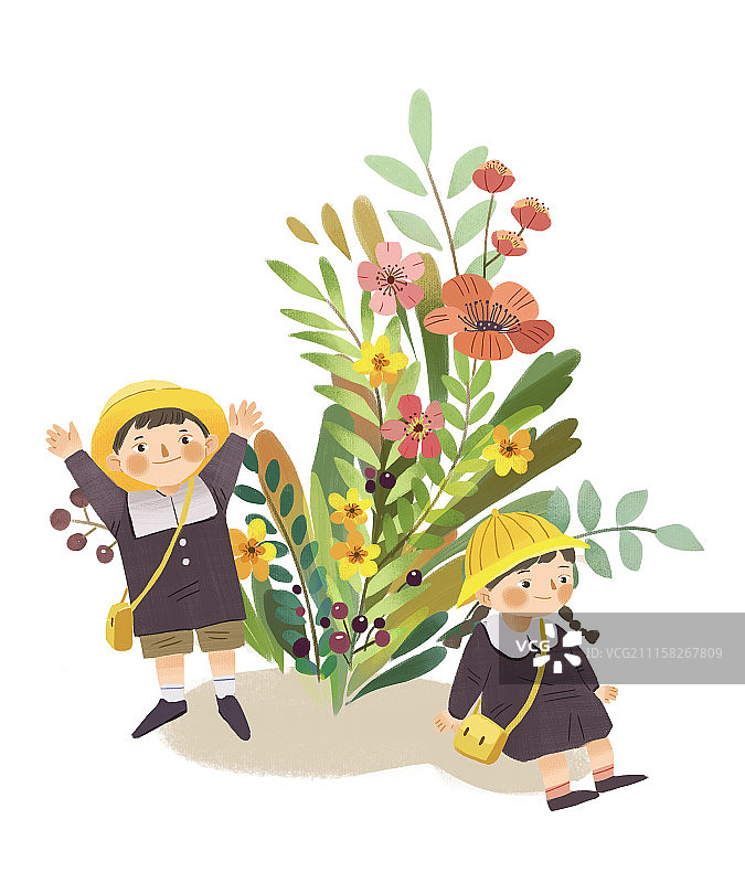 小学生3图片素材