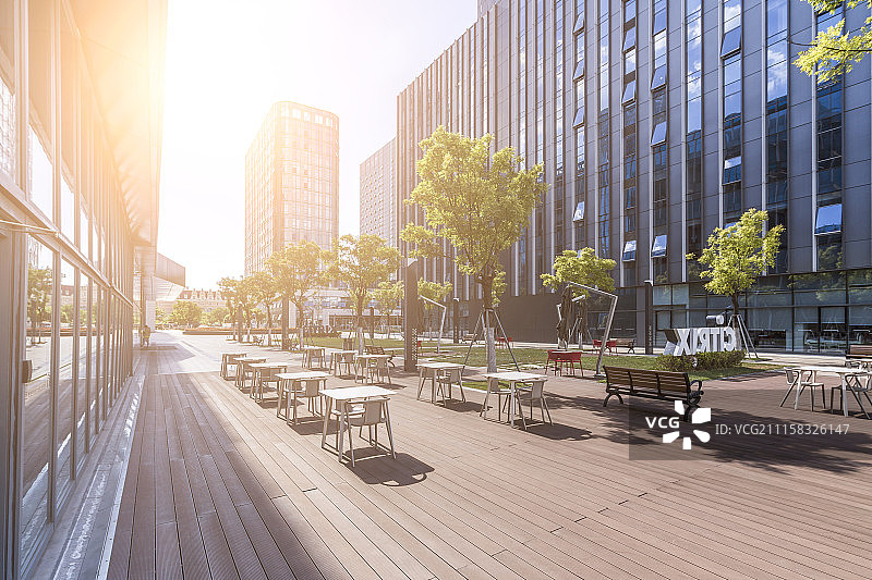 现代城市场景图片素材