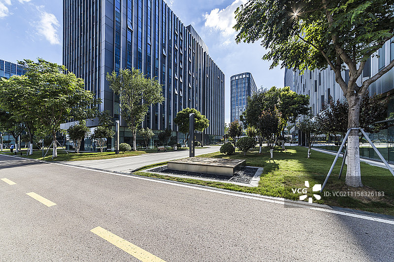 现代城市场景图片素材