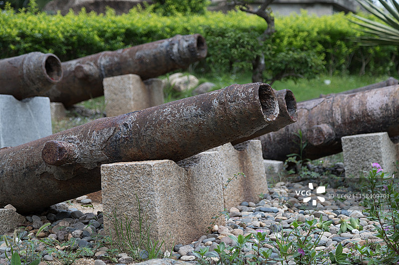 胡里山炮台图片素材