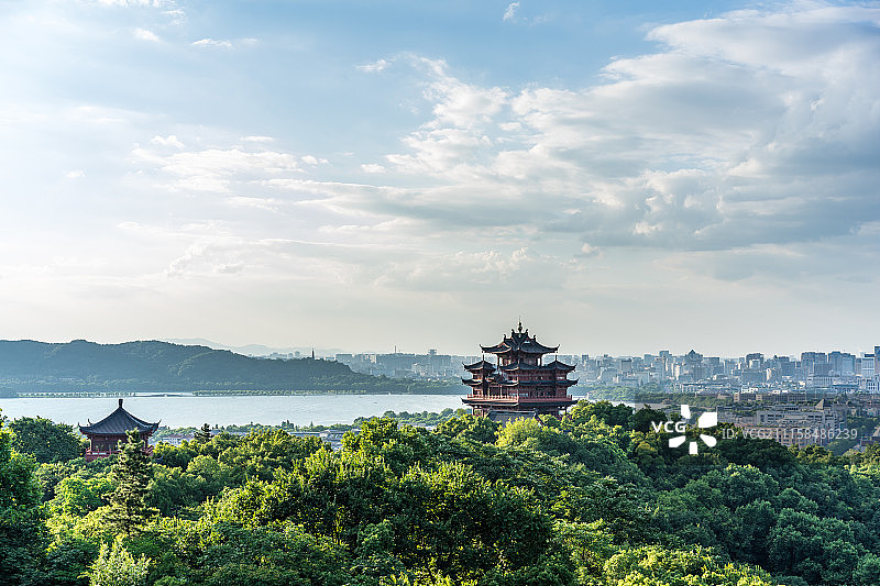 杭州城隍阁景区图片素材