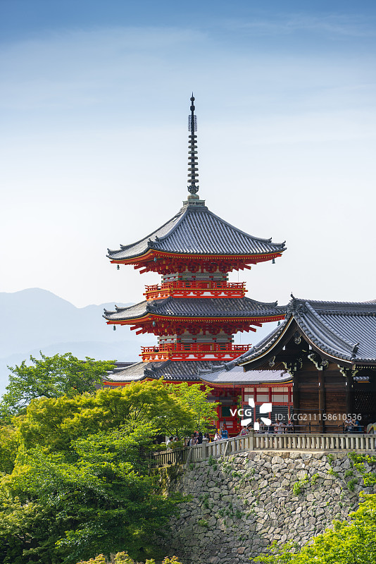 日本京都清水寺图片素材