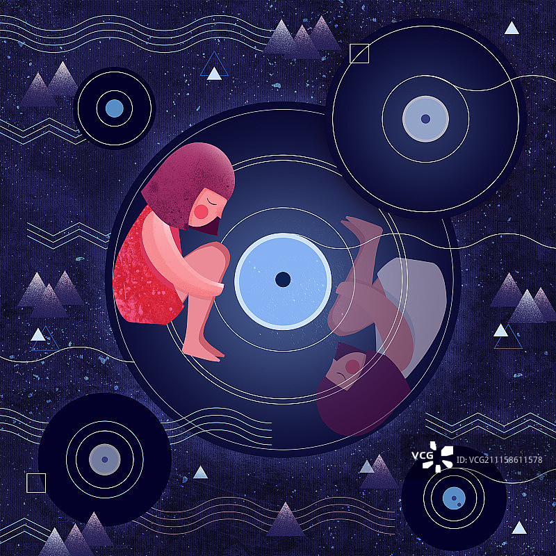 音乐中听到自己图片素材