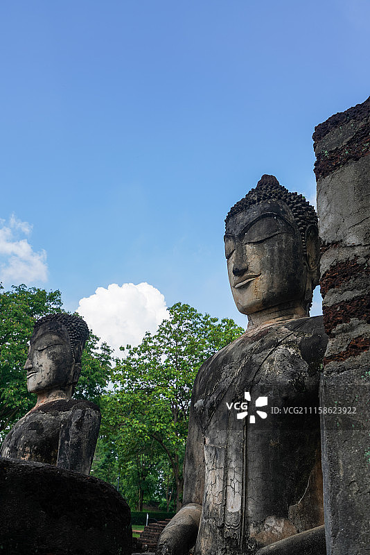 泰国甘烹碧历史公园Wat Phra Kaeo图片素材