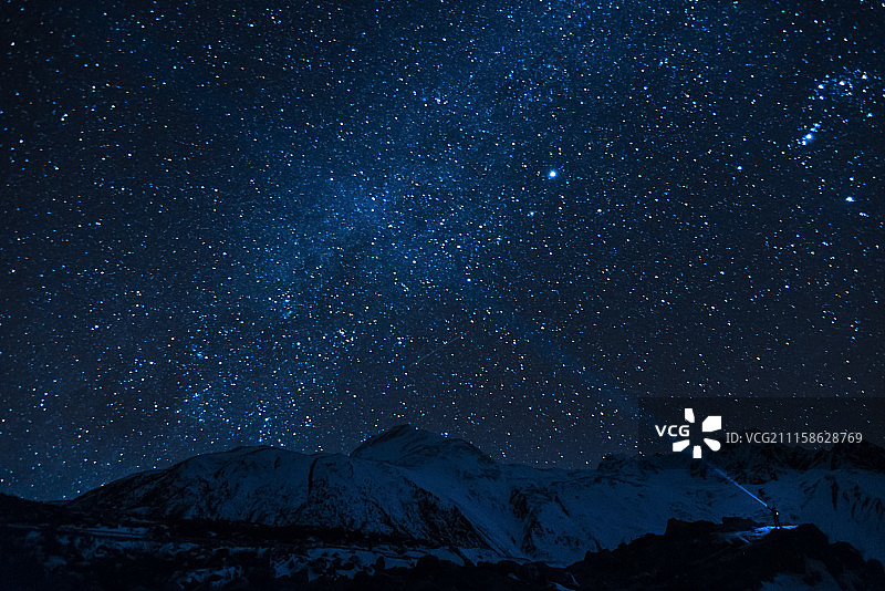 仰望星空图片素材