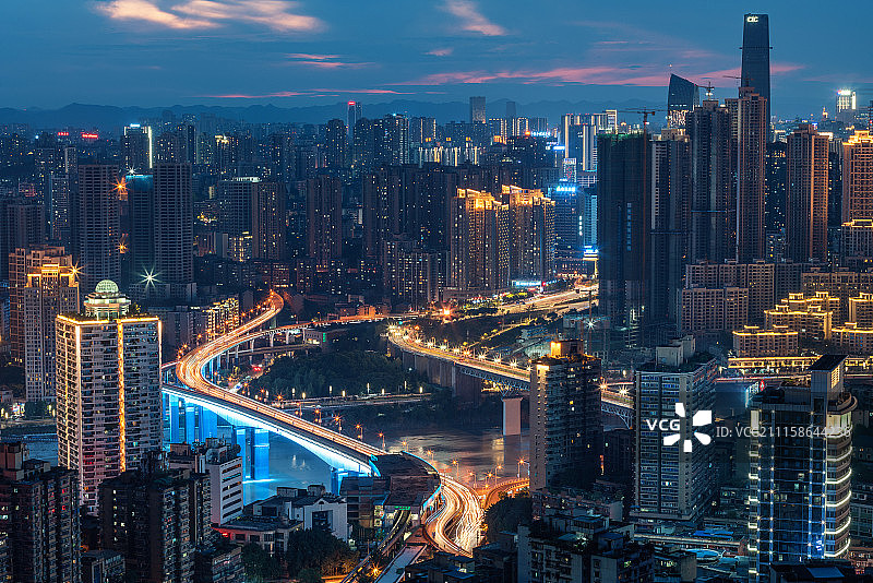 重庆夜景图片素材