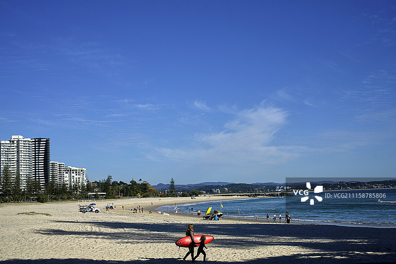 黄金海岸城市图片素材