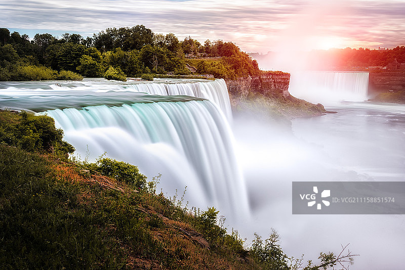Niagara Fall-US side图片素材