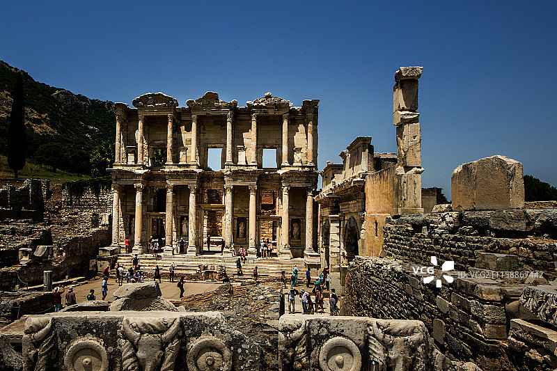 土耳其以弗所图片素材