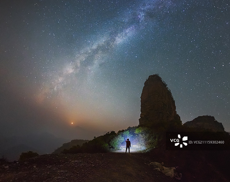 星空下图片素材