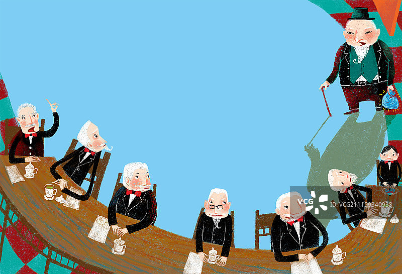 背景分离人物系列组图共3000多幅-圆桌会议图片素材