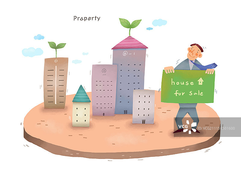 房价飞涨图片素材